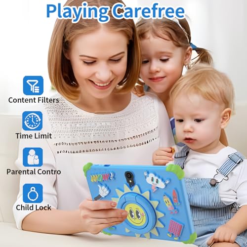 Image of banapoy 7 Inch Tablet with 1GB 16GB ROM and HD Touch Screen (Blue)