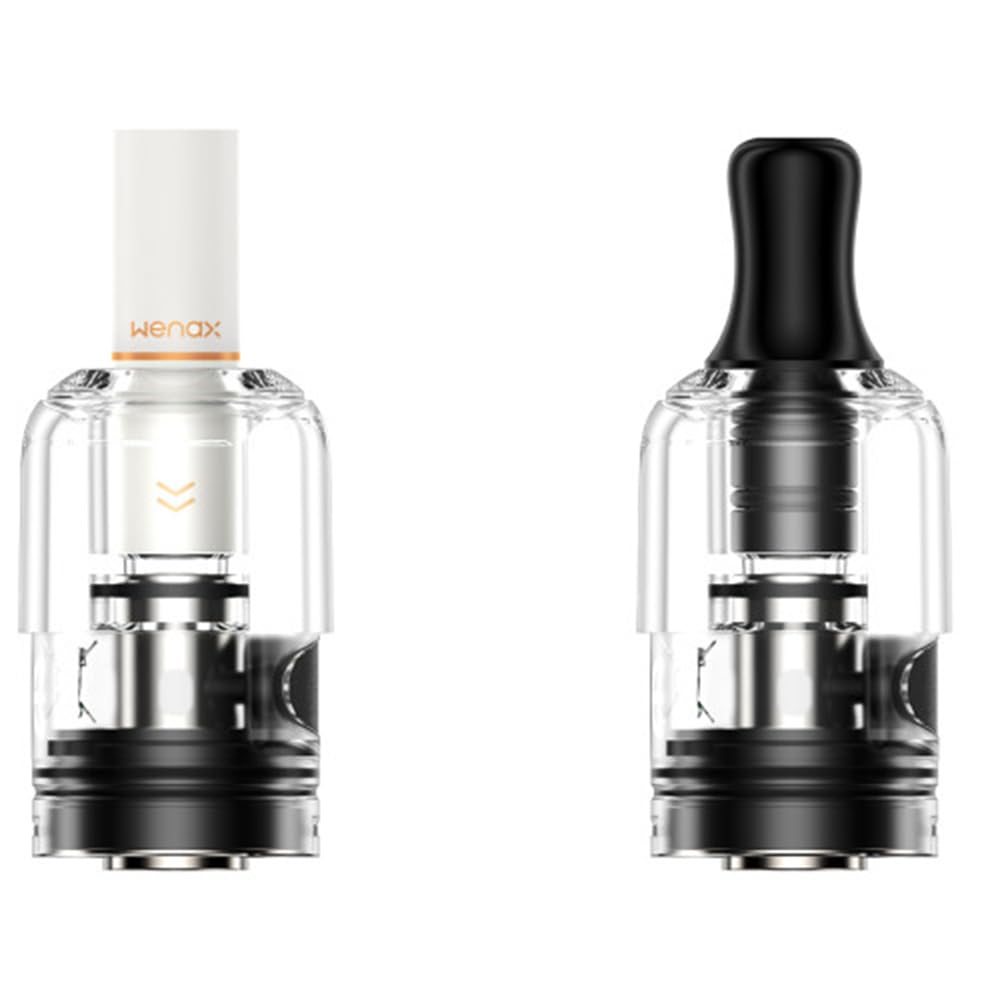 Cartouche S Pod Geek'Vape originale, remplissage latral de 2ml, 0,8 ohm,  1,2 ohm, pour Cigarette lectronique Wenax S3 Kit stylus Kit S-C, 2  pices/paquet (0,8 ohm) - No Nicotine : Amazon.fr: High-Tech