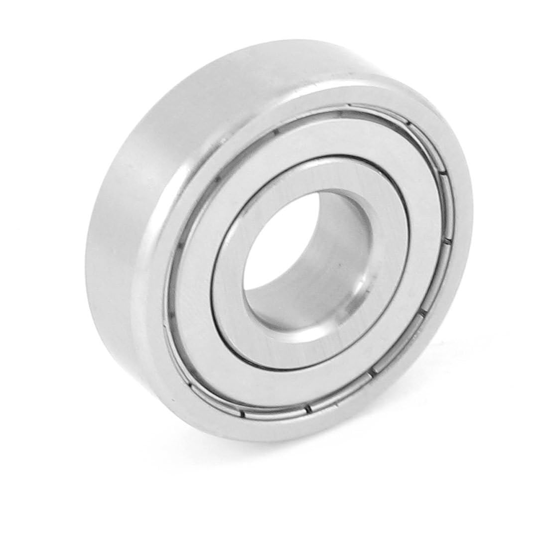Łożysko kulkowe zwykłe ze stali nierdzewnej o średnicy 47 mm i średnicy wewnętrznej 17 mm