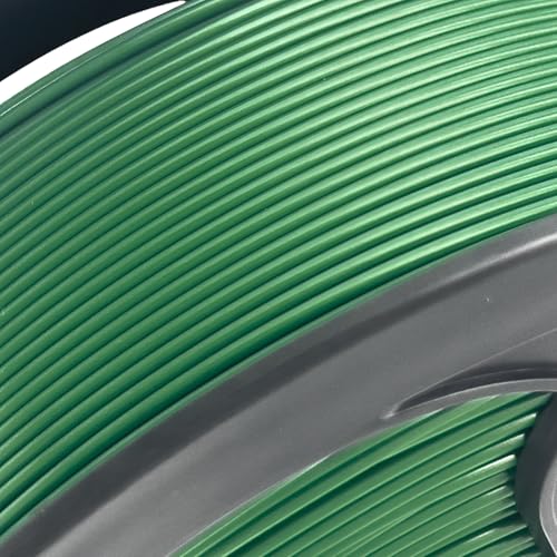 Image of Christmas Green PLA Basic 1.75mm 1kg 600mm /s High Speed 3D Printer Filament | Beginner friendly Low warping No tangle Smooth finish Neatly wound Fast 1kg spool 2.2lbs AMS compatible Bambu Flashforge