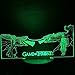 Produktbild 3D Led Lampe Nachtlicht Spiel Logo Drache Optical Illusion LampeSchlafzimmer Schreibtisch Tischdekoration Geschenk Für Kinder Raum Dekor Weihnachts Valentine Geburtstag Geschenk