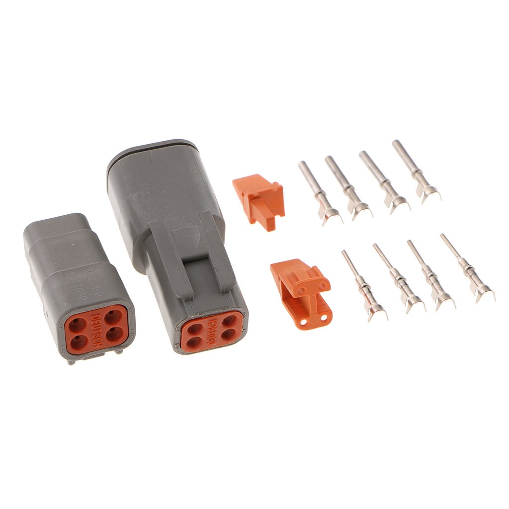 CALANDIS™ 1 Set 4Pins Way Sealed Waterproof Electrical Wire Connector Plugs Terminals | Connectors & Terminals | Installation Products | Car Electronics | Parts & Accessories-image-47