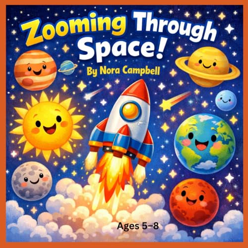 Zooming Through Space: Blast Off Into a Magical Space Adventure! perfect for ages 5?8