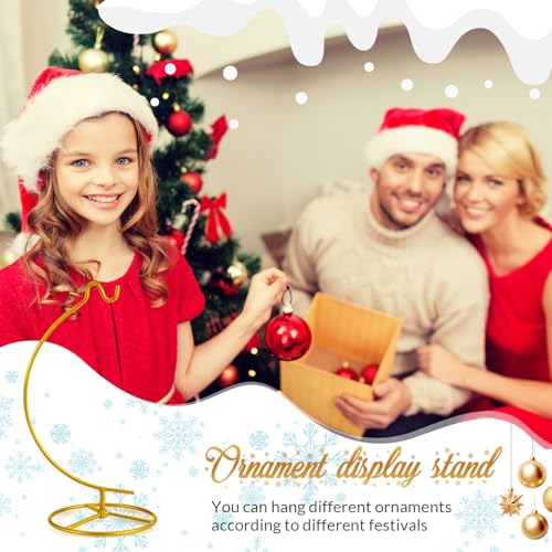 image for Baderke Ornament Display Stand, Ornament Hanger Holder Glass Ball Air 