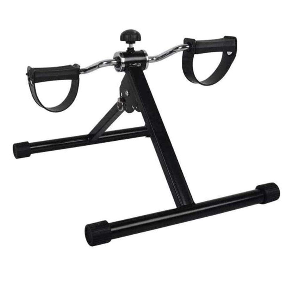 Mini Cyclette Pieghevole, Cyclette a Pedale per Braccia e Gambe, Attrezzatura per la Riabilitazione Fitness Regolabile, per Allenamento Fitness in Palestra per Anziani