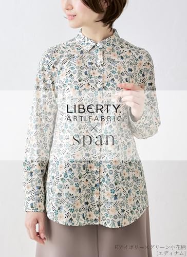 LIBERTY× green label relaxing タナローン　ブラウス Amazon.co.jp: [SPAN] 919 日本製 Liberty リバティ シャツ