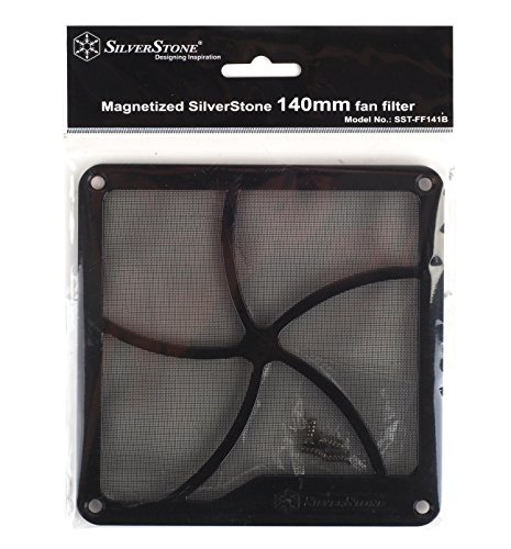 Image of SilverStone Technology SST-FF141B 140mm Ultra Fine Fan Filter with Magnet Cooling