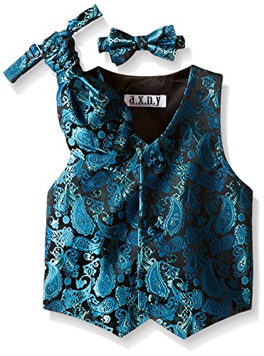 Image of a.x.n.y Boys' English Vest and Tie Set