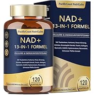 NAD+ Kapseln - 1500mg NAD+ Supplement (120 Kapseln Vegan)