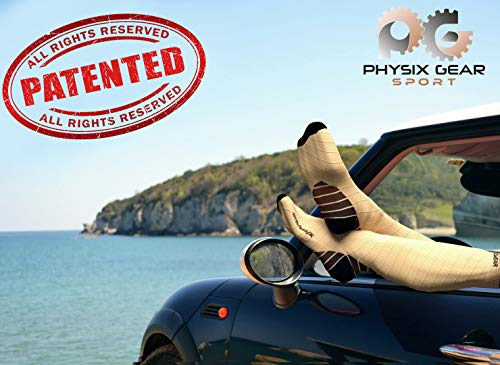 Image of Physix Gear Compression Socks 20-30 mmHg - Men & Women - Running, Nurses, Shin Splints, Flight, Travel