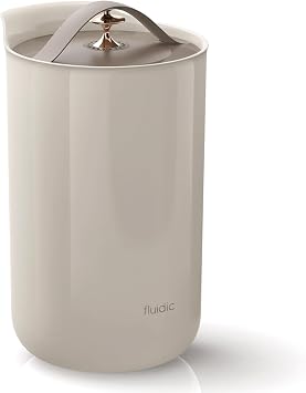Carrotez Compost Bin for Kitchen Countertop, 0.8 Gallon 3 Liter - Beige | Small Food Waste Bin with Lid, Odorless Vacuum Seal, Stain Resistant