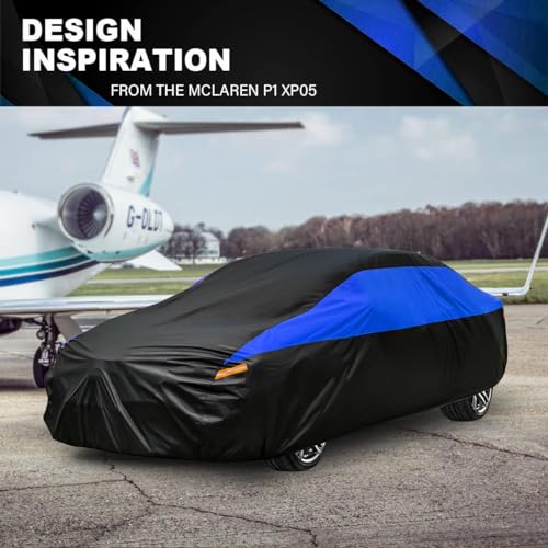 Image of GUNHYI BMW Car Cover Custom Fit BMW 4 Series M4 428i 430i 435i 440i Waterproof All Weather, Lightweight Full Car Cover Outdoor Sun UV Rain Dust Snow Wind Protection.