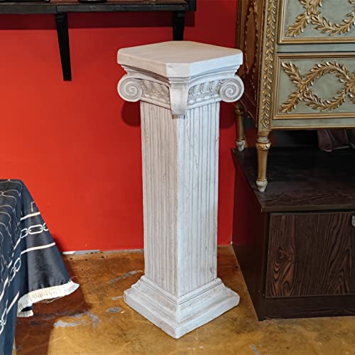 Landchy 38'' Tall Roman Column With Base Roman Pillar Greek Column Magnesium Oxide Large Size Statue Sculpture Pedestal Stand Holder For Indoor Outdoor Wedding Birthday Party Decor #TOP7