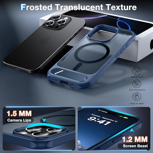 Coque antichoc iPhone 16 Pro à béquille intégrée et MagSafe - 7