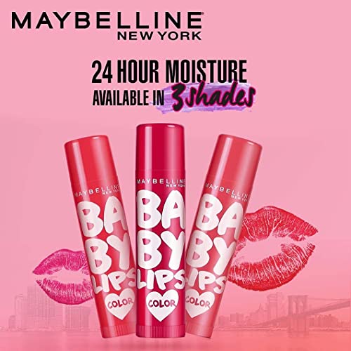 Maybelline New York Lip Balm, With SPF, Moisturises and Protects from the Sun, Pink Lolita & Baby Lips Cherry Kiss, Baby Lips, Pink Lolita, Cherry... - Image 6