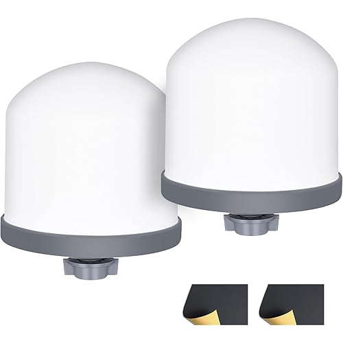 2Pack Replacement Ceramic Dome Water Filter 0.2 to 0.5 Micron for Countertop Portable Water Purification System