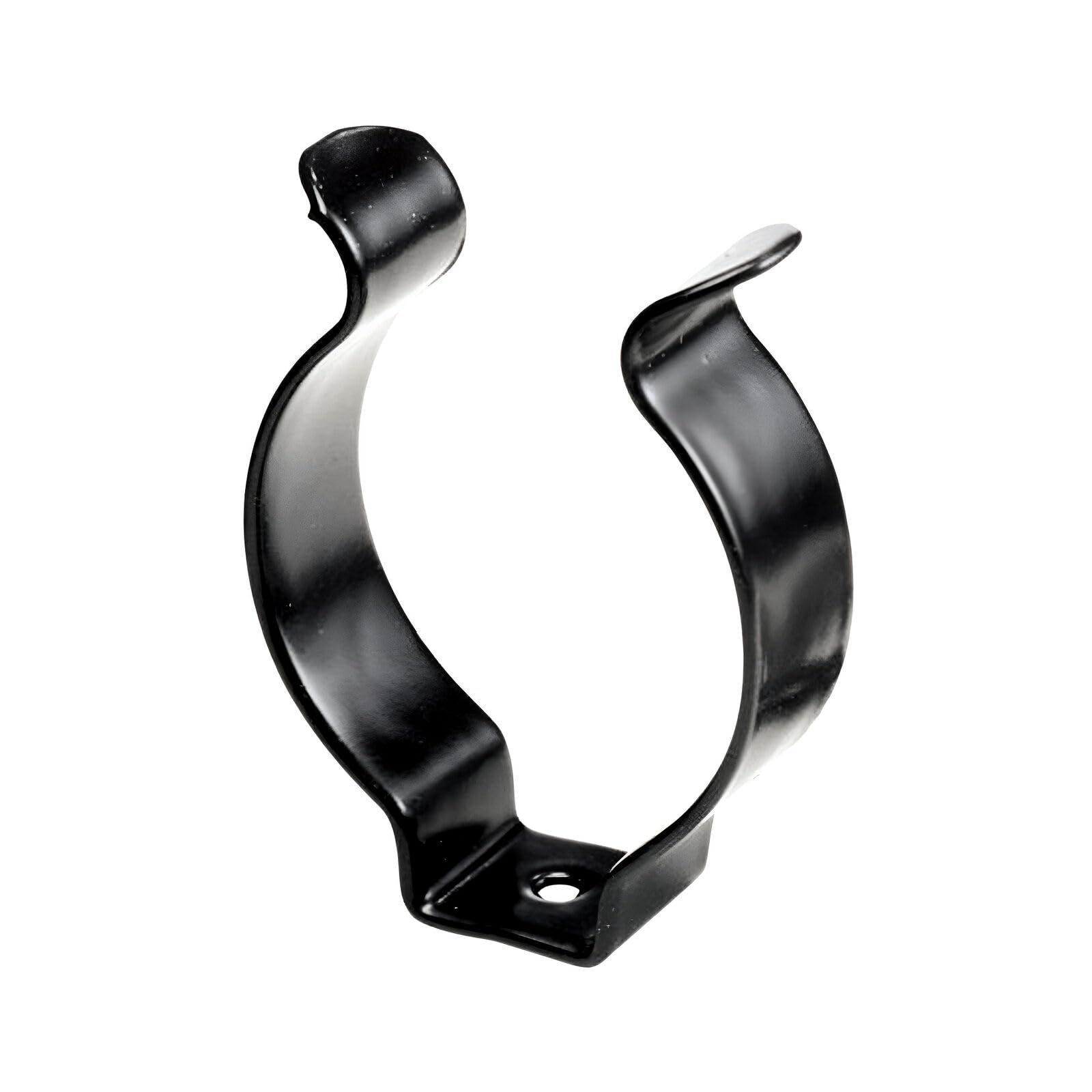 Tool Clip/Terry Clip Open Type Poly Coated Black 38mm 1.1/2" (100)