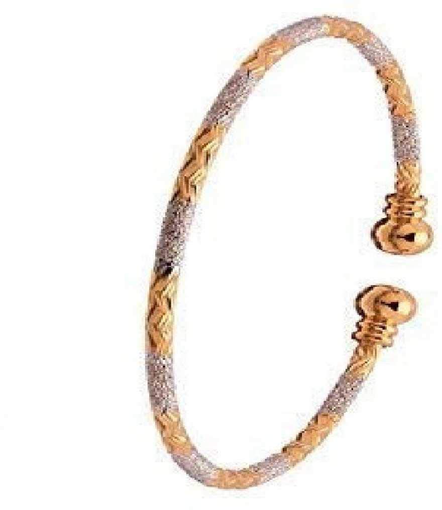 A-One Collection Kada Designer Gold Plated or Silver Hand Bracelet Bangle Style For Girl and Women, (003) (B08YM6SWTR) Amazon Price History, Amazon Price Tracker