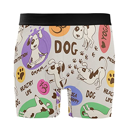 Oyihfvs Men's Novelty Boxer Briefs Breathable Underwear Stretchy Underpants Shorts S-XL