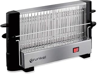 Grunkel TSV-F2 Grille-pain en acier inoxydable 750 W Noir/acier