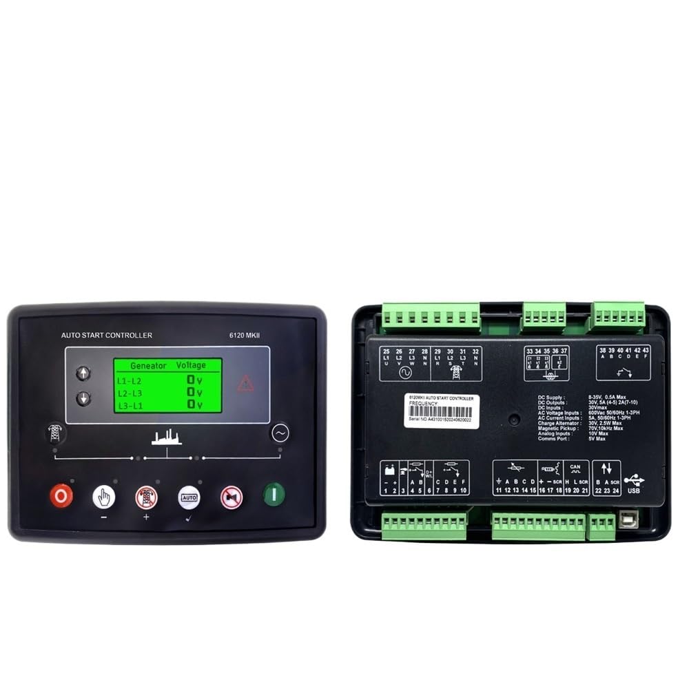Bvdwuelgv Ds6120 Mkii Copy Dse6120 Mkiii Amf Auto Stop Generator Controller Panel(Ds6120 Mkii Copy)