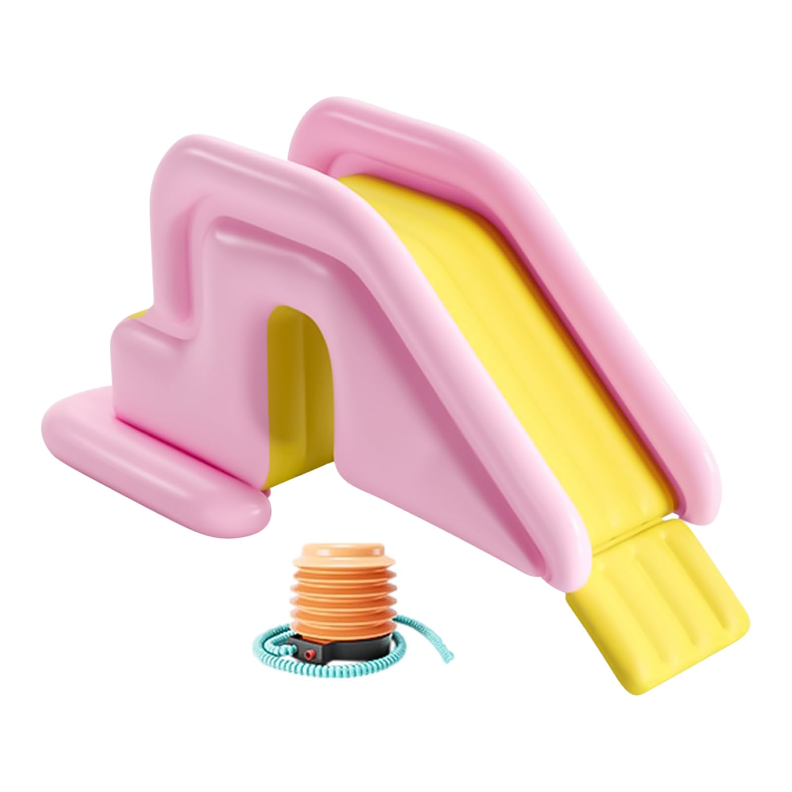 Diapositiva De Agua De Piscina, Tobogán De Piscina Inflable, Tobogán De Piscina Fiesta Inflable, Suministros Piscina Verano con Escalera Trampolín, Tobogán Aguas para Niños Y Adultos,200×80×85cm