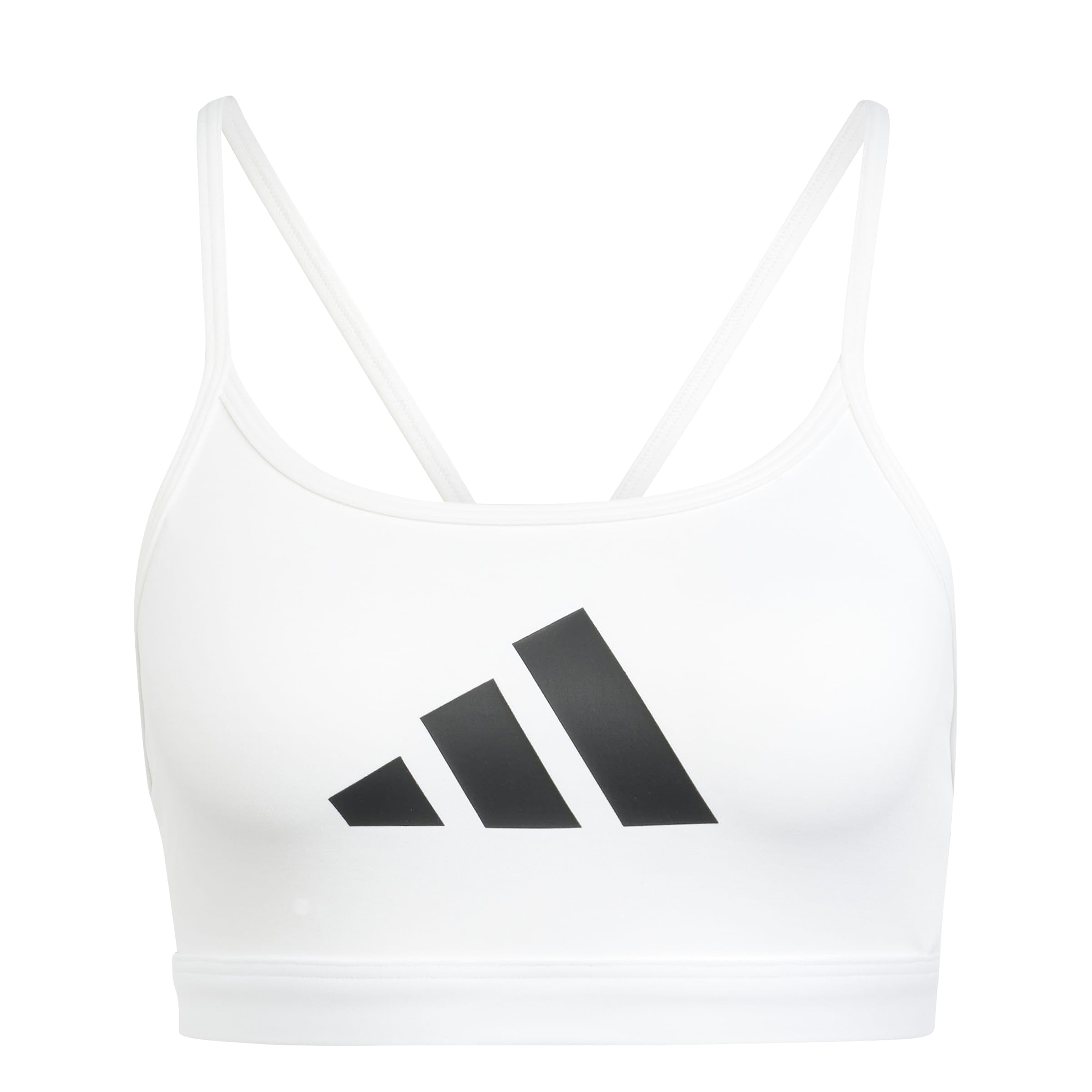 adidas Women Adult Aeroreact Graphic Bra XL White