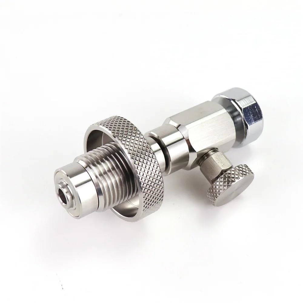 DIN Air Tank Pressure Checker With Gauge For 230Bar 300Bar Scuba Diving Cylinder Pressure Testing(350Bar Mini Gauge)