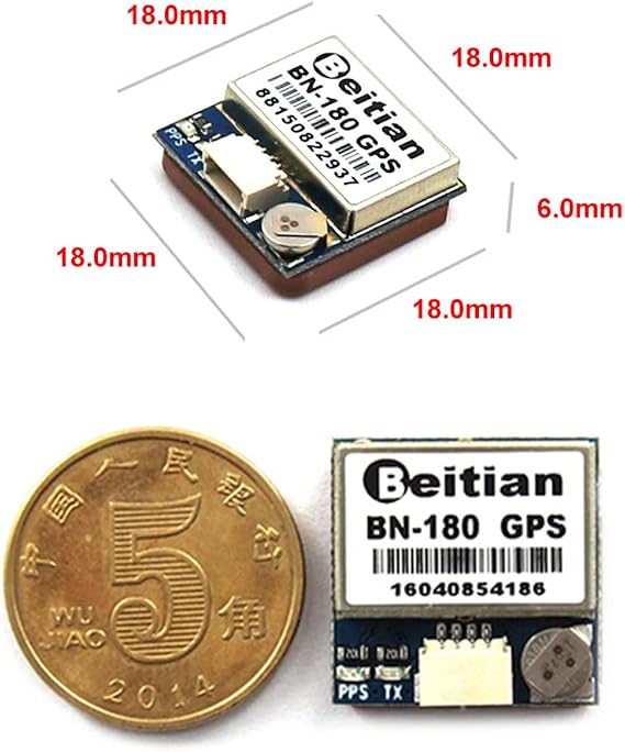 BN-180 GPS Module UART TTL Dual Glonass GPS Car Navigation with GPS Antenna for Arduino Raspberry Pi Pixhawk Aircraft CC3D F3 Flight Controller Geekstory
