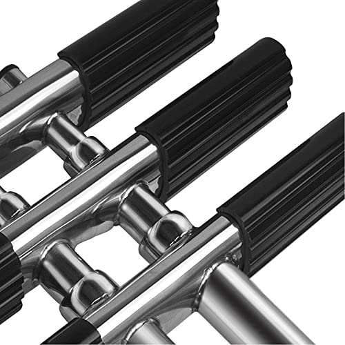 3 Steps Telescoping Boat Ladder, XK Marine Stainless Steel Extendable