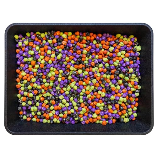 Halloween Sensory Bin Filler Sensory Filler Play Halloween Sensory Toys Halloween Sensory Bin Sensory Beans for Fine Motor Skills Arts and Crafts for Kids (Boo Beans Sensory Filler 4 Cups)