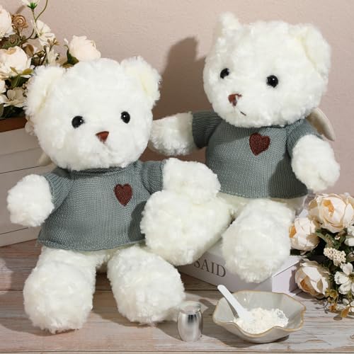 Shappy SHAPPY-HAY2680-0 2 Set Cremation Stuffed Animal For Ashes Small Keepsake Urn thumb #3