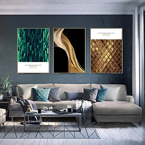 Peinture murale géométrique pour réveiller un salon blanc et vide