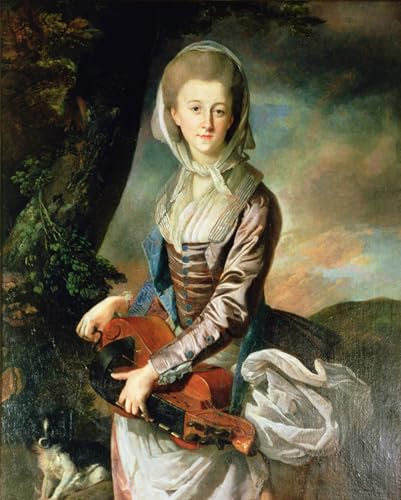 Affiche de Arts Miss Anne Johan Zoffany pour Décoration Salon