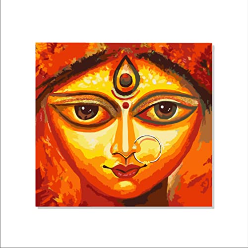 Image of RANGOLI 100% Cotton Stretched Canvas Painting 400 GSM, Framed Sunflower Canvas Abstract Wall Art for Living Room, 3D Paintings for Wall Decor (24 x 36 Inch With Frame)
