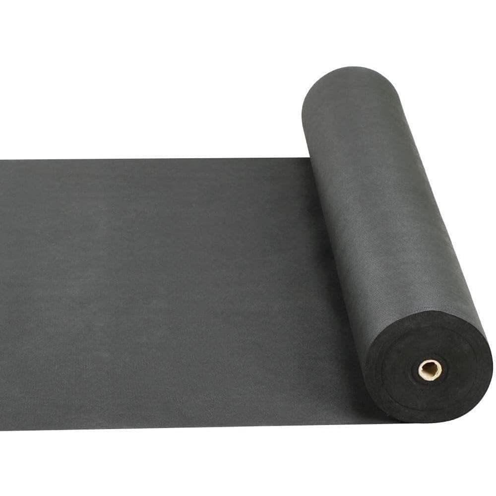 Just The Job Supplies 2m Wide Weed Control Fabric - Non-Woven Two Metre Wide x Various - Ground Cover Membrane Garden Landscape (2m x 1m), Black