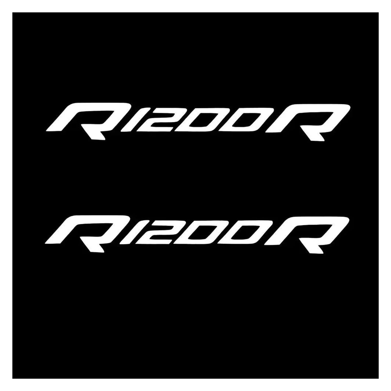 Motorcycle Glow Stickers Decal for R1200R R 1200 R R1200 1200R LC Accessories(Silver,2cm*8cm)