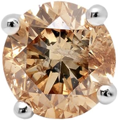 Champagne Diamond Stud