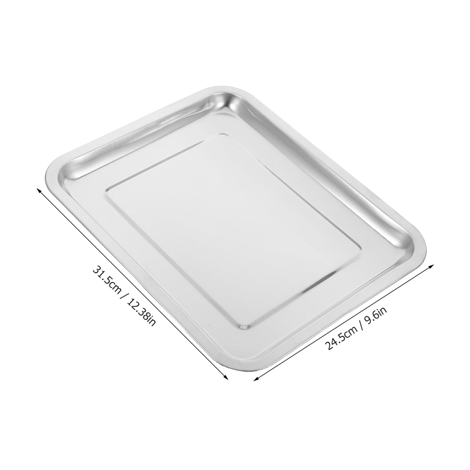 PRETYZOOM Multi-functional Baking Trays Large Capacity Steamer Trays Perfect for Hotel Use