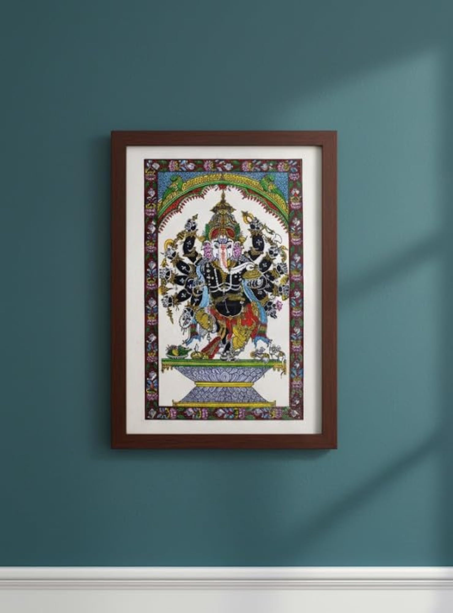 Traditional Indian Ganesha Wall Art