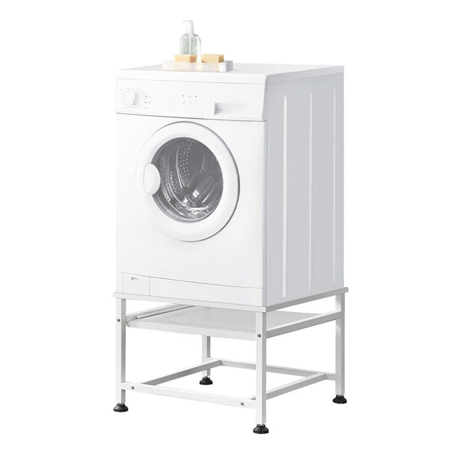 Pobbycrafm Washing Machine Stacking Kits Washer Dryer Machine Tumble Dryer Stacking Kit Washing Machine Stacking Kit Tumble Dryer Stand White