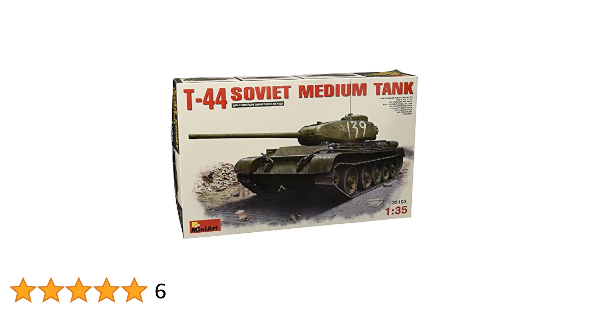 ミニアート 1/35 ソビエト T-44M中戦車 MA37002 プラモデル ggw725x ミニアート[MA37002]1/35 ソビエト T-44M中戦車 - M.S Models