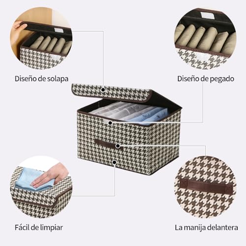 La Mejor Selección de Cubos de almacenaje con tapa - los más vendidos. 11 Cubos de almacenaje con tapa marca KIROTLA (2)