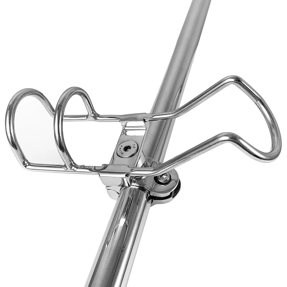 Portacanne Da Pesca Per Barca Supporto for canna da pesca in acciaio inossidabile 316, facile da installare, supporto for canna da pesca for barche a vela, barche da pesca, pontile, kayak Per La Pesca