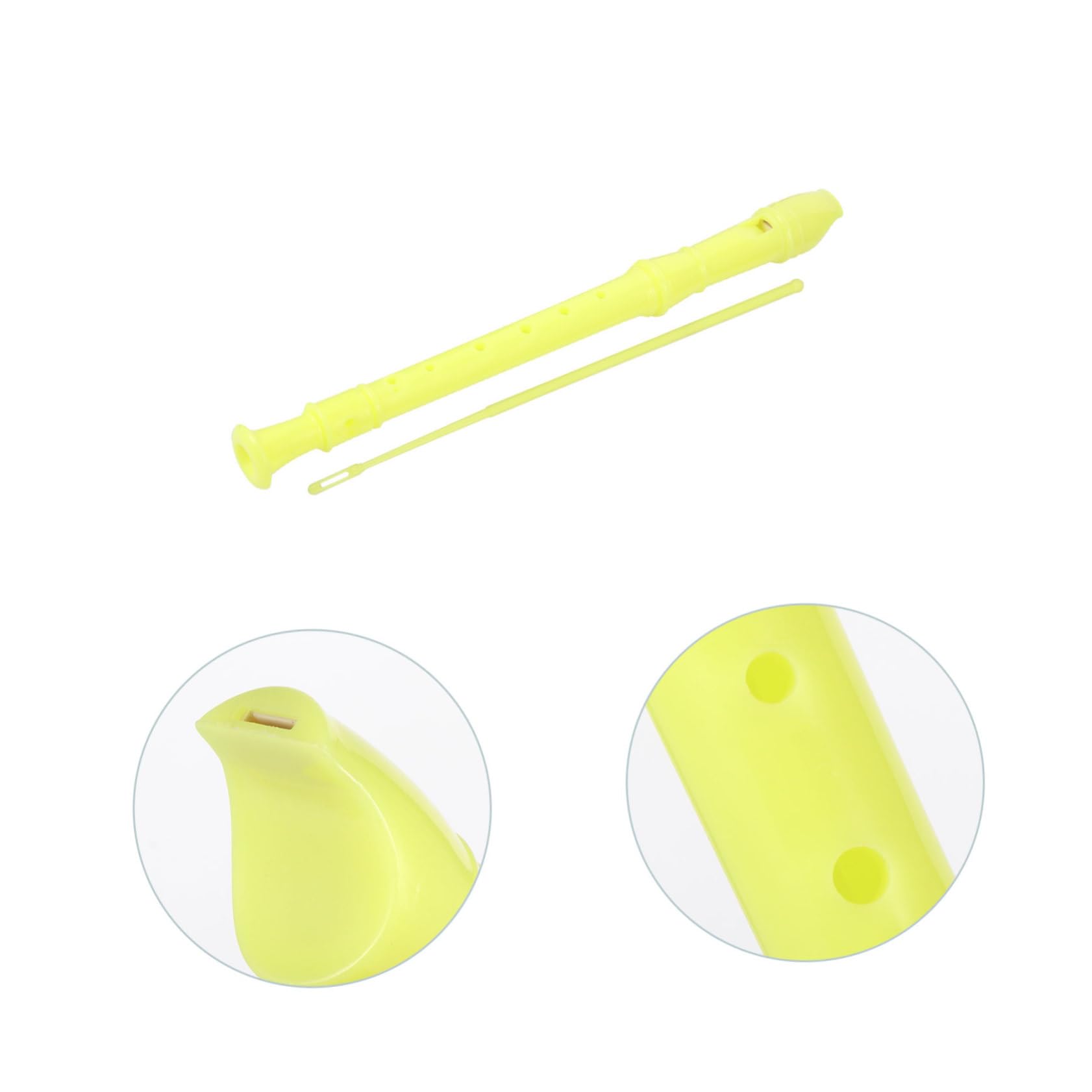 SUPVOX Boys and Girls Soprano Recorder 8 Hole Mini Clarinet Music Instrument Toy Bright Sound Easy to Play Develop Music Cognition Birthday Enhance Hand Coordination