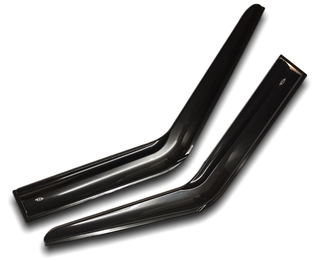 ABS Sun Visor For Ford Transit MK6 & MK7 (2000-2013) | Solid Black Acrylic, Direct Fit Replacement