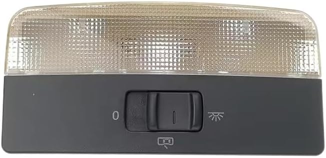Reading Interior Lamp Light Compatible with Polo/ 9N 6R T5 2002-2015 Bora/ 2002-2005 Caddy/ 2004-2015 Fabia Seat 6QD947105 1ZD947105(Black)