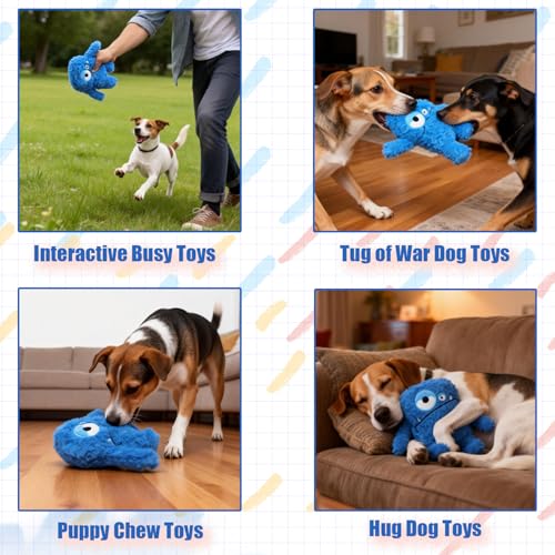 Juguetes para perros con chillido 2 unidades miniatura 4
