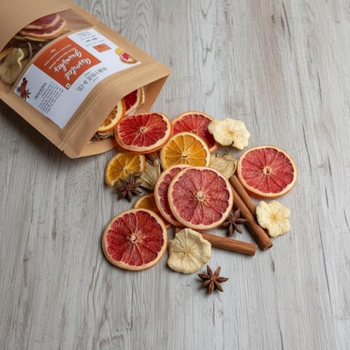 Image of Bab Louie & Co. Assorted Dehydrated Fruits Garnishes For Cocktail, Mocktail, Detox Water, Green Tea, Snacks | Air Dried | Gluten Free | Vegan | No Sugar | 100% Natural | Zero Preservatives | 50 gm