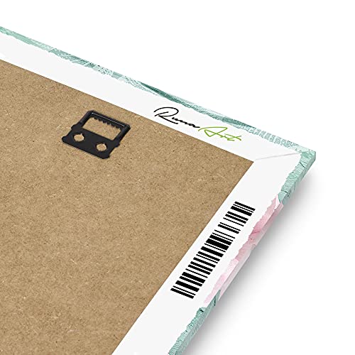 Runa Art Quadri Moderni Vintage Fiori Tela Non